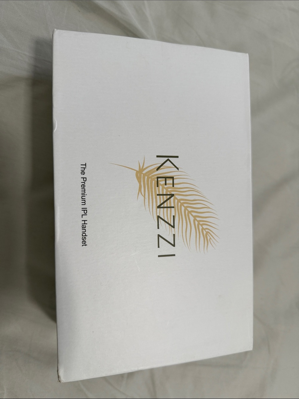 Kenzezi Premium IP Handset White Box with Gold Logo